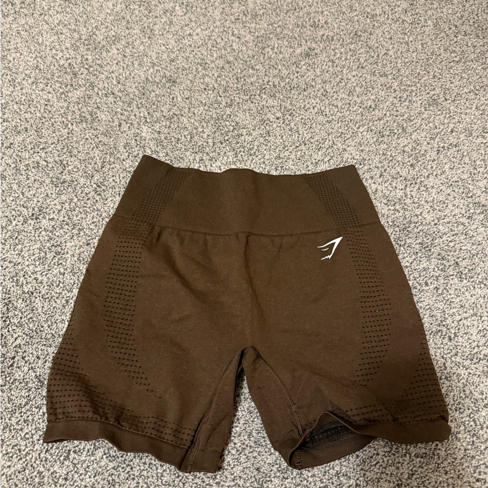 Gymshark Brown Athletic Shorts